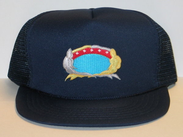 Babylon 5 Ranger Uniform Logo Patch on a Blue Baseball Cap Hat NEW picture