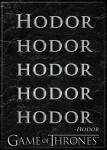 Game of Thrones Hodor Hodor Hodor Hodor Hodor Quote Refrigerator Magnet NEW