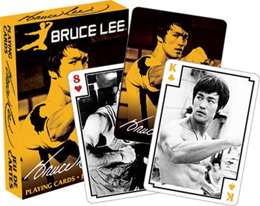 Bruce Lee Yellow Deck Photo Illustrated Playing Cards 2016 Release, NEW UNUSED