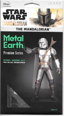Star Wars The Mandalorian TV Series Figure Metal Earth Laser Cut Model Kit NEW