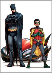 DC Comics Batman and Robin Comic #1 Comic Art Refrigerator Magnet NEW UNUSED