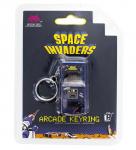 Space Invaders Arcade Game 3D Arcade Image Metal Key Chain Key Ring NEW UNUSED