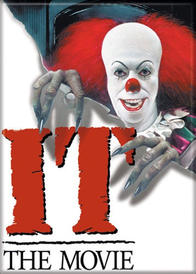 Stephen King's It The Movie 1990 Poster Image Refrigerator Magnet NEW UNUSED