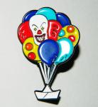 Stephen King's It The Movie Pennywise Face and Teeth Metal Enamel Pin NEW UNUSED