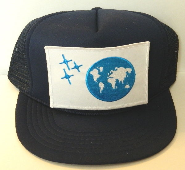 Space Above and Beyond TV Series Earth Flag Logo Patch o/a Blue Baseball Cap Hat