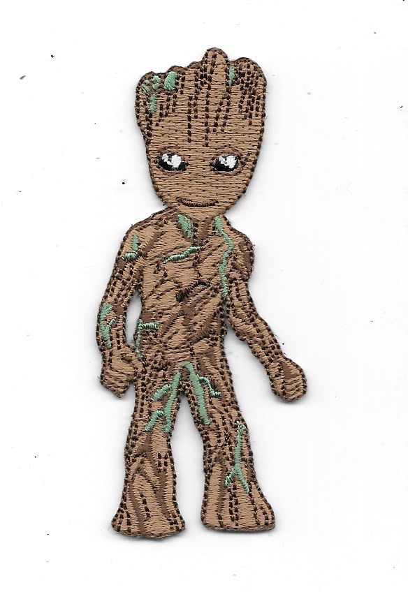 Guardians of the Galaxy Vol 2 Baby Groot Standing Figur Embroidered Patch UNUSED picture