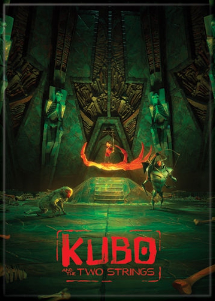 Kubo & the Two Strings Animated Movie Kubo on Throne Refrigerator Magnet