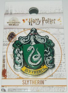 Harry Potter House of Slytherin Crest Logo Colored Metal Lapel Pin NEW UNUSED