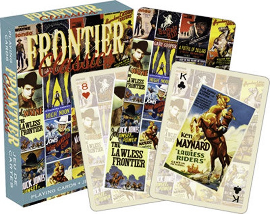 Frontier Classics Movie Poster Images Illustrated Playing Cards, NEW SEALED picture