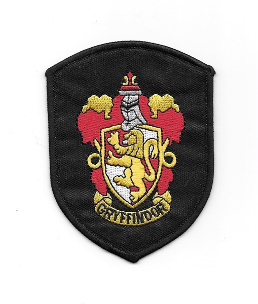 Harry Potter House of Gryffindor Robe Logo Embroidered Patch NEW UNUSED