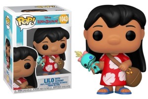 Walt Disney Lilo & Stitch Lilo with Scrump Vinyl POP Figure Toy #1043 FUNKO NIB picture