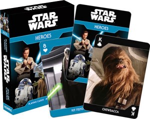 Star Wars The Light Side Heroes Photo Illustrated Playing Cards Deck NEW SEALED picture