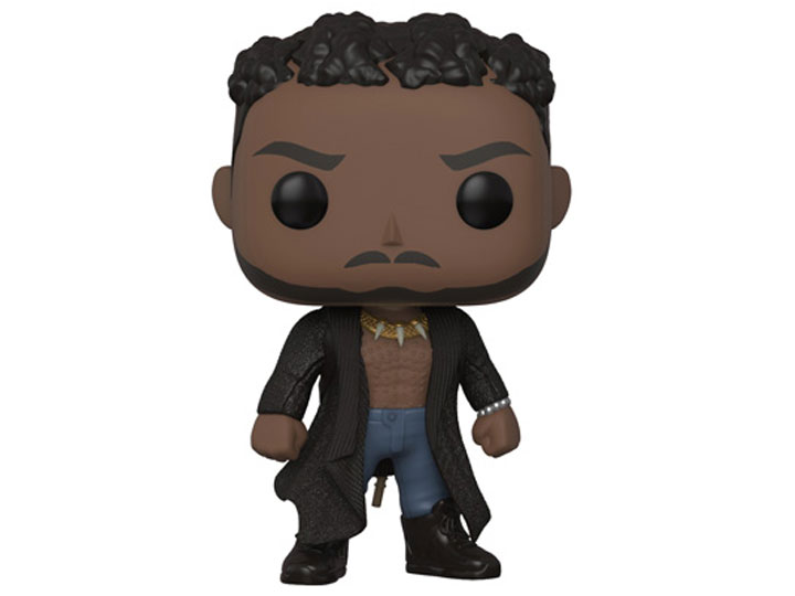 Marvel Black Panther Erik Killmonger w/ Scar Vinyl POP! Figure Toy #386 FUNKO