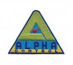 Lost In Space TV Series Alpha Control Logo Embroidered Patch, NEW UNUSED