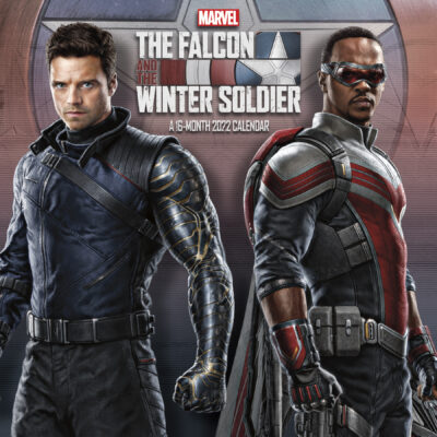 The Falcon and the Winter Soldier Images 16 Month 2022 Wall Calendar NEW SEALED