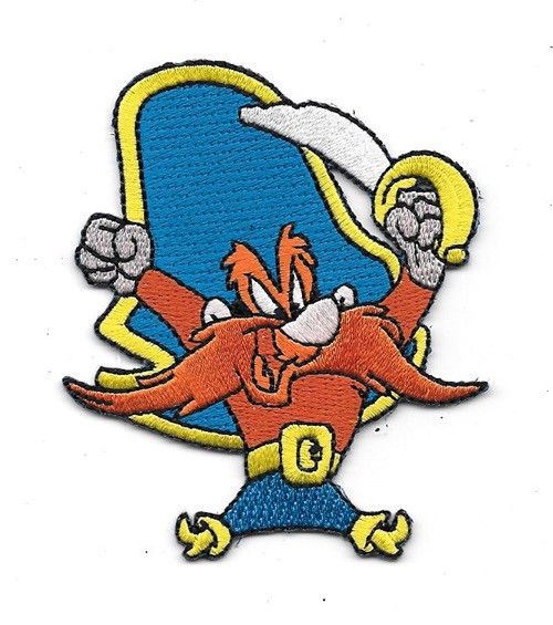 Looney Tunes Yosemite Sam Figure with Sword Embroidered Patch NEW UNUSED