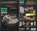 Game of Thrones Drogon Dragon Metal Earth ICONX 3D Steel Model Kit NEW SEALED