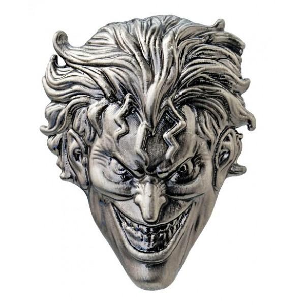 DC Comics The Joker Face 3D Metal Pewter Lapel Pin NEW UNUSED Batman picture