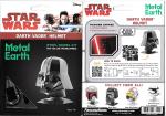 Star Wars Darth Vader Helmet Metal Earth 3-D Laser Cut Steel Model Kit #MMS314