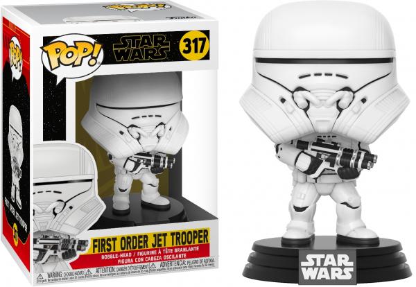 Star Wars IX: The Rise of Skywalker Jet Trooper Vinyl POP! Figure Toy #317 FUNKO