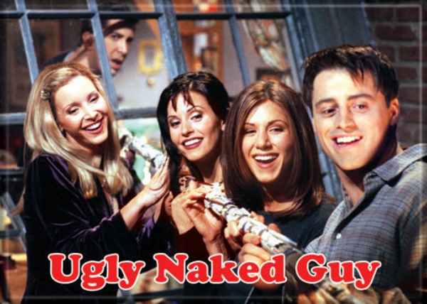 Friends TV Series Ugly Naked Guy Cast Photo Image Refrigerator Magnet NEW UNUSED picture