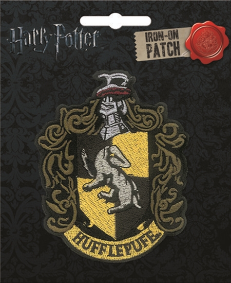 Harry Potter House of Hufflepuff New Crest Logo Embroidered Patch NEW UNUSED ATB