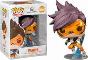 Overwatch Video Game Tracer w/ Guns POP! Vinyl Figure #550 FUNKO NEW UNUSED MIB picture