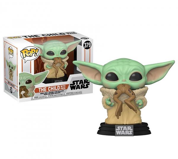 Star Wars The Mandalorian The Child with Frog POP! Toy #379 FUNKO MIB IN STOCK picture