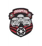 Star Wars StormTroopers 3 Troopers Logo Banner Embroidered Patch NEW UNUSED