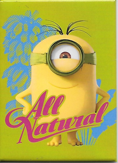 Minions Movie All Natural Minion Stuart Naked Refrigerator Magnet NEW UNUSED
