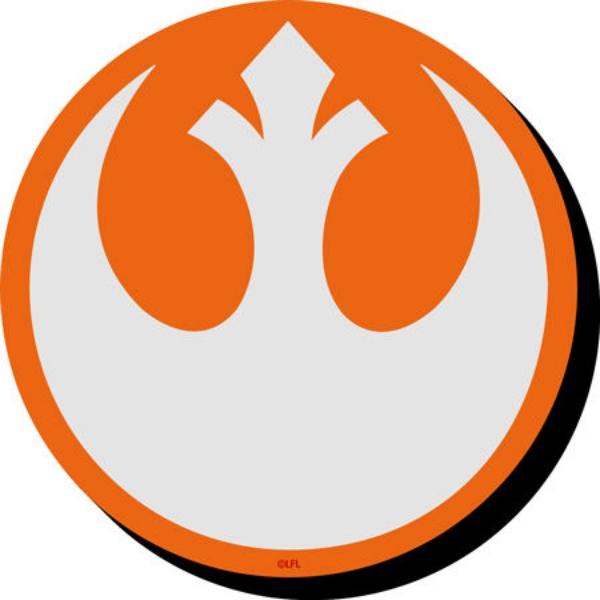 Star Wars Orange Rebel Logo Chunky 3-D Die-Cut Magnet NEW UNUSED