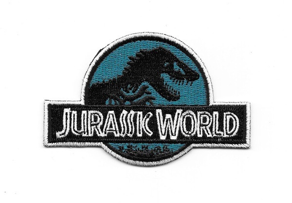 Jurassic World Movie Veterinarians Hat Logo Embroidered Patch, NEW UNUSED picture