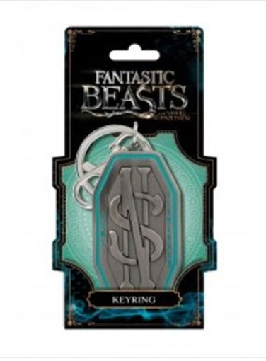 Fantastic Beasts And Where To Find Them Newt's NS Logo Pewter Keyring Keychain
