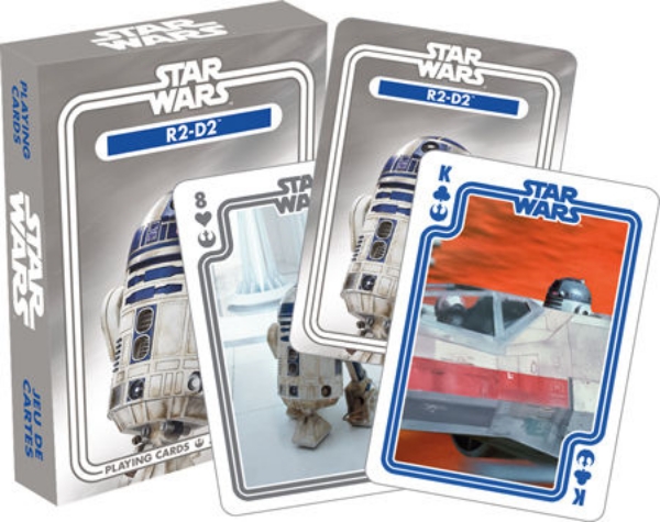 Star Wars R2-D2 Droid Companion Photo Illustrated Playing Cards Deck NEW SEALED