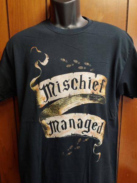 Harry Potter Mischief Managed t-shirt picture