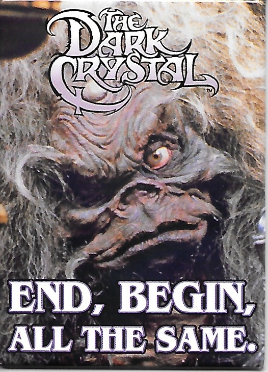 The Dark Crystal Movie Aughra End Begin All The Same Photo Refrigerator Magnet