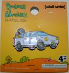 Rick and Morty Bushworld Adventures Flying Ute Scene Metal Enamel Pin NEW UNUSED