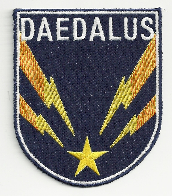 Stargate Atlantis TV Series Daedalus Ship Crew Logo Embroidered Patch NEW UNUSED picture