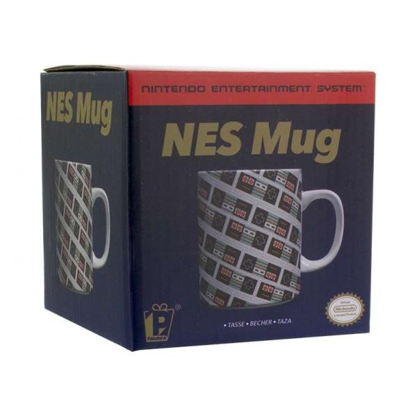 NES Game Controller Console Mosaic Images 10 oz Ceramic Mug NEW UNUSED BOXED picture