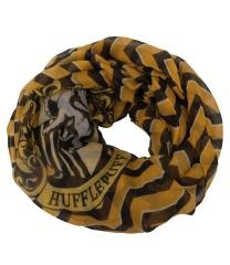 Harry Potter Hufflepuff Logo Illustrated Lightweight Polyester Infinity Scarf picture