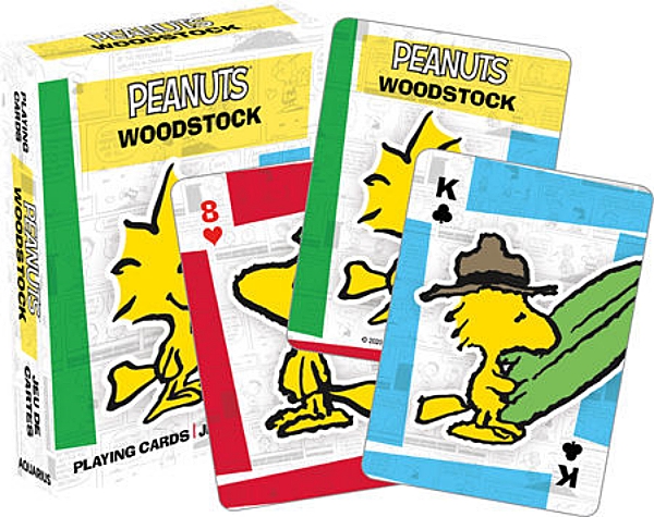 Peanuts Comic Strip Woodstock Comic Art Illustrated Playing Cards NEW SEALED
