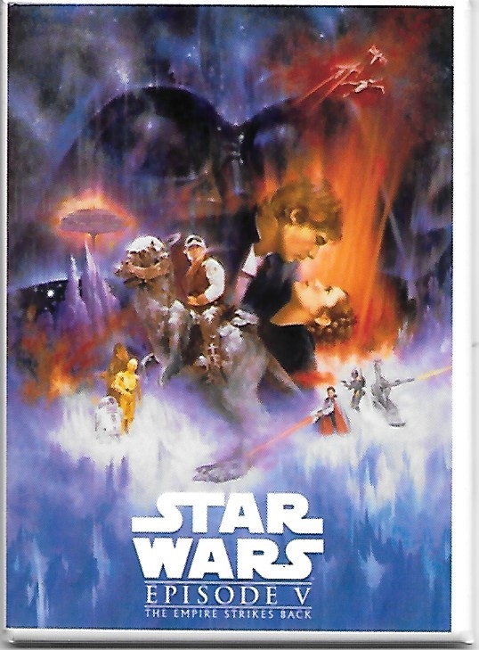 Star Wars Episode V The Empire Strikes Back Poster Image Refrigerator Magnet NEW