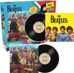 The Beatles Sgt. Pepper Album 600 Piece Two-Sided Shaped Jigsaw Puzzle, SEALED