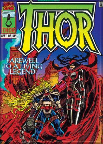 Marvel Comics Thor Comic Book Cover #502 Photo Refrigerator Magnet NEW UNUSED picture