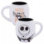 The Nightmare Before Christmas Jack Face and Logo 18 oz Ceramic Oval Mug UNUSED