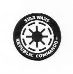 Star Wars Imperial Republic Commando Logo Embroidered Patch NEW UNUSED