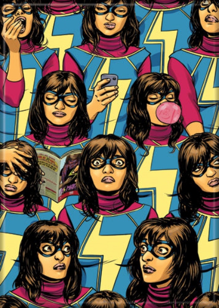 Marvel Comics Kamala Khan as Ms Marvel Comic Art Refrigerator Magnet NEW UNUSED picture