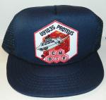 Fantastic Voyage Movie Proteus Ship Logo Patch on a Black Baseball Cap Hat NEW