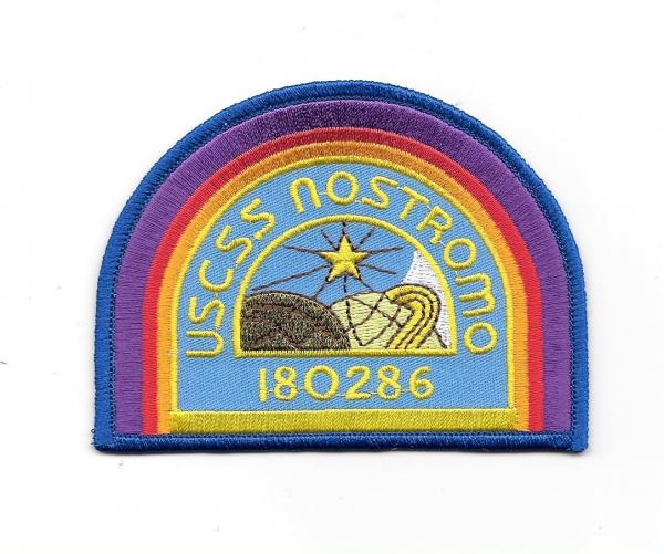 Alien Movie U.S.C.S.S. Nostromo Officer Logo Embroidered Patch, NEW UNUSED