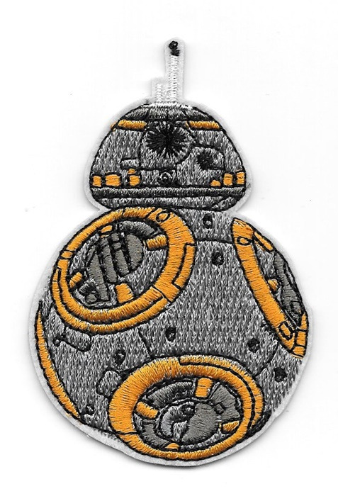 Star Wars The Force Awakens Movie BB-8 Figure Embroidered Patch NEW UNUSED